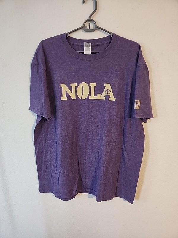 NOLA Shirt | NOLA T-Shirt NOLA Tee Big Easy, Fleur de Lis, New Orleans