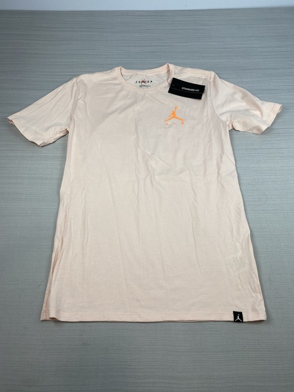 Nike Air Jordan Embroidered Jumpman T-Shirt Mens Size Small AH5296-805 NWT