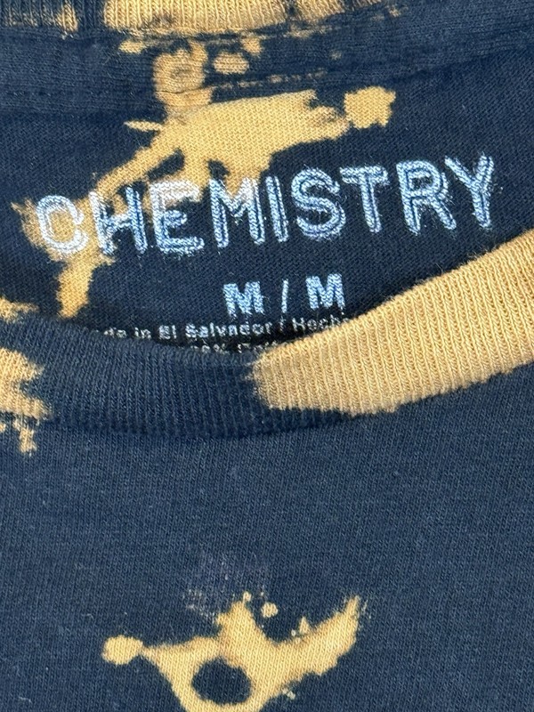 Chemistry Tie Dye T-Shirt Graphic Happy Face (Have A Good Day) Size Med gallery