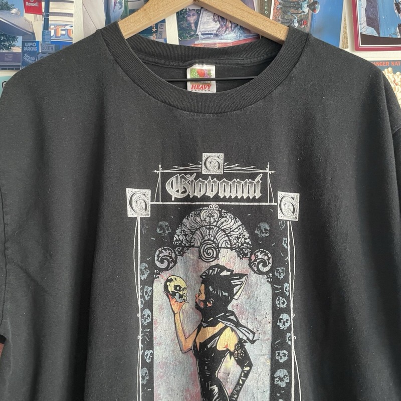 vintage 90s vampire the masquerade giovanni goth gothic art promo t-shirt Xl