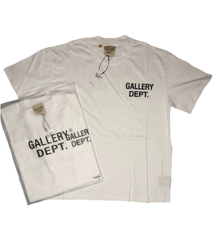 Gallery Dept. White Tee Size L