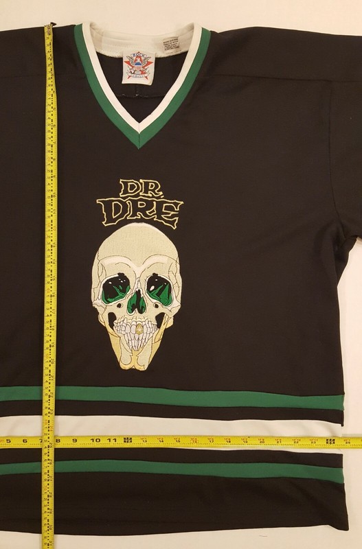 Vintage Dr. Dre Hip Hop Chronic Aftermath Hockey Jersey One Size Rock Embassy gallery