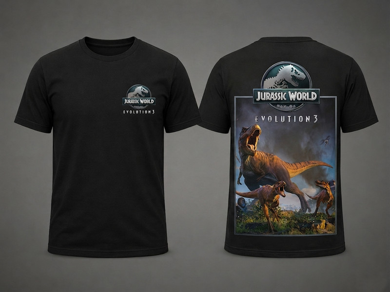 Godzilla Style Kaiju Monster King Statue Of Liberty Destroy City Graphic Tee