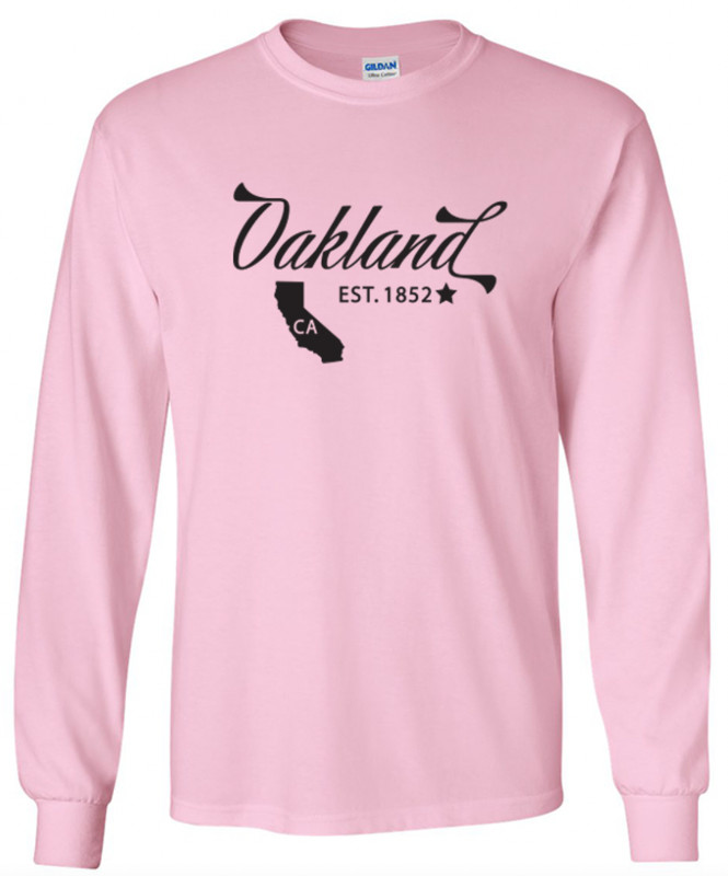 Oakland California State T-Shirt Graphic Tee Unisex Apparel Custom Text  gallery