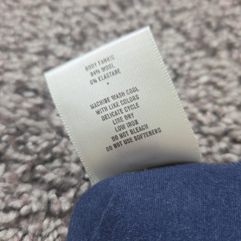 Tracksmith Harrier T Shirt Mens Medium Blue Merino Wool Short Sleeve Running gallery