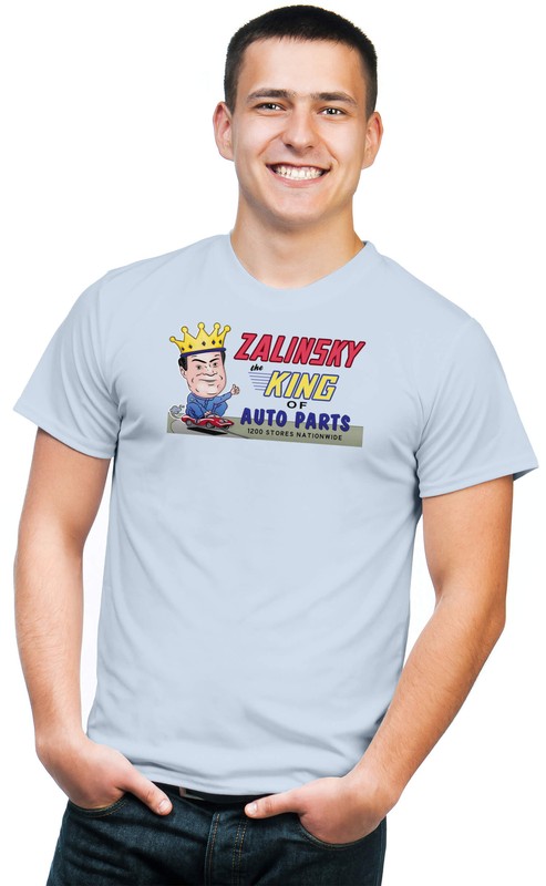 BSW Men’s Zalinsky Auto Parts Tommy Boy Movie Shirt