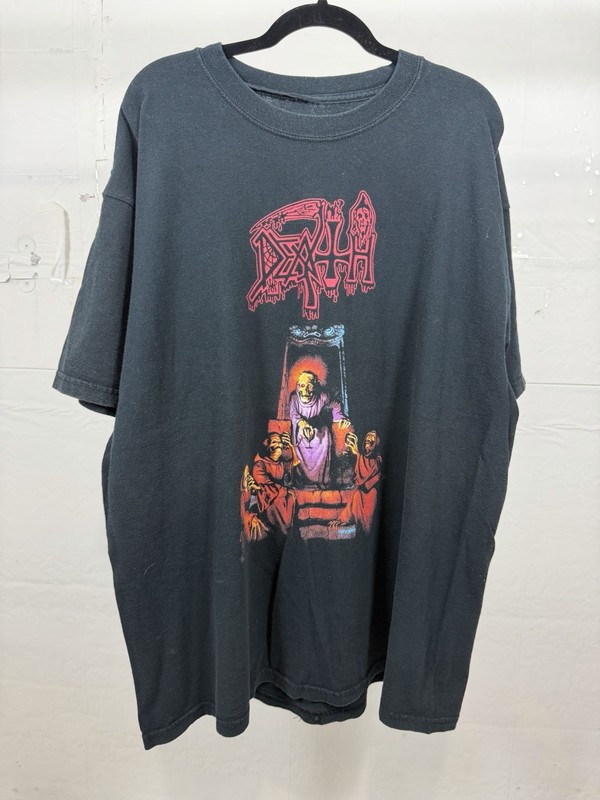 Vintage Death Shirt XL Scream Bloody Gore 2003 Death Metal