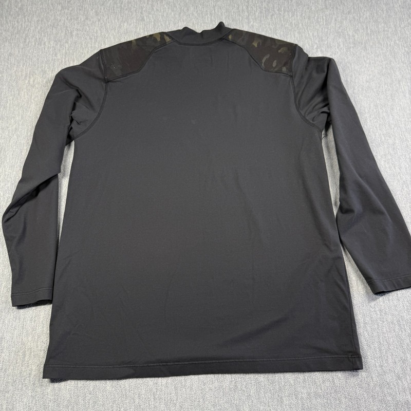Viktos Shirt Mens 2XL Black Range Trainer Jersey Camo Tactical Long Sleeve Tee gallery