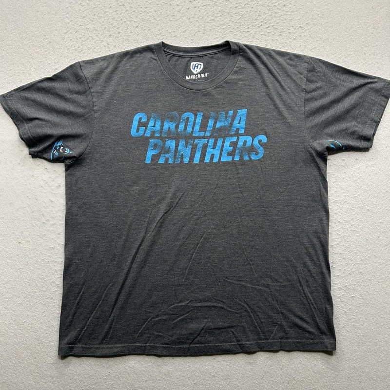Carolina Panthers Men’s Graphic T-Shirt XL Short Sleeve Hands High Brand