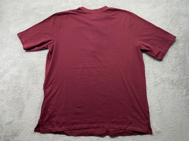 KingSize Shirt Men's Extra Extra Large Tall Red Short Sleeve Workwear Athleisure gallery
