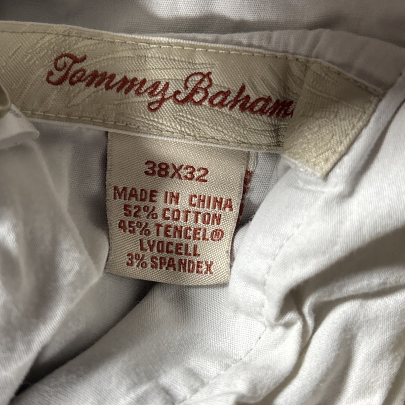 Tommy Bahama 38x32 Flat Front Pants Relaxed Fit Lightweight gallery
