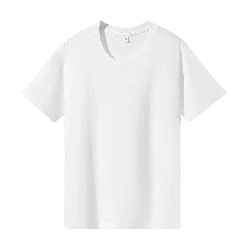 6 PCS Men's Loose Fit Oversized Heavyweight Cotton T-Shirt Short Sleeve (S-3XL) gallery