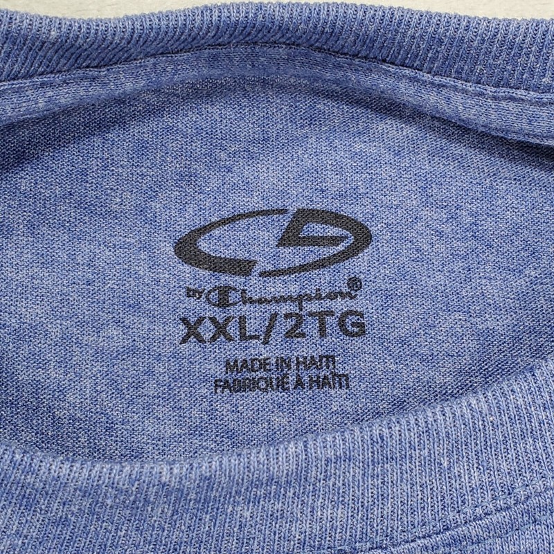 3 PC Champion Men's Active Performance SZ 2XL Crew Neck Plain Blank T-Shirts NEW gallery