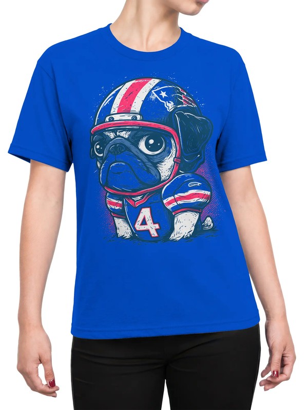 Game Day Pug Dog T-Shirt | Unisex gallery