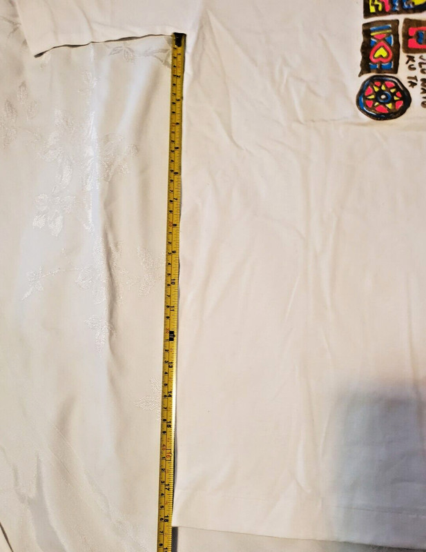 VINTAGE Bali T Shirt White SIZE - XL. Bali Waves Collection. Made in Bali. gallery