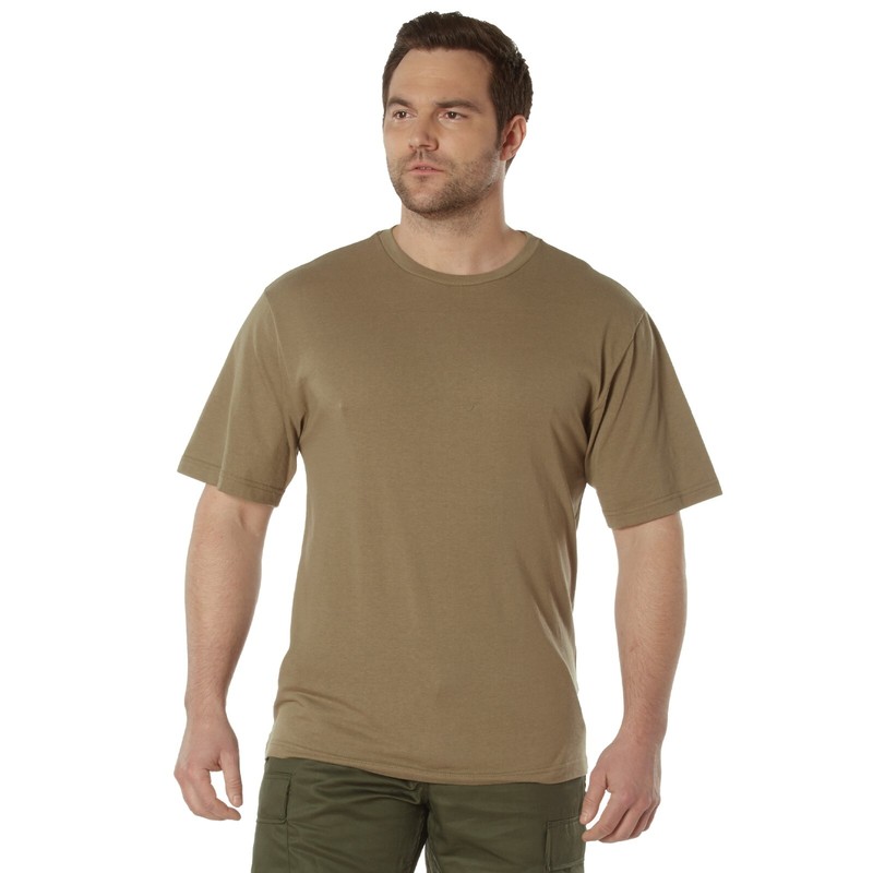 Rothco Full Comfort Fit T-Shirt Lightweight Poly/Cotton Men’s Tee