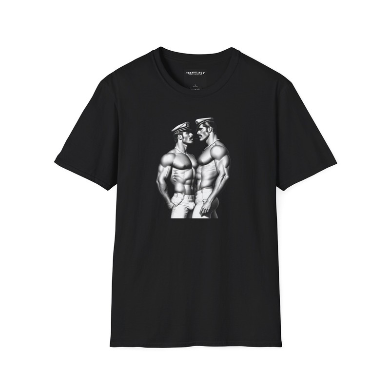 Gay Male Art Tom Of Finland Tee Gay Interest Gay Beefcake Southern Decadence Tee