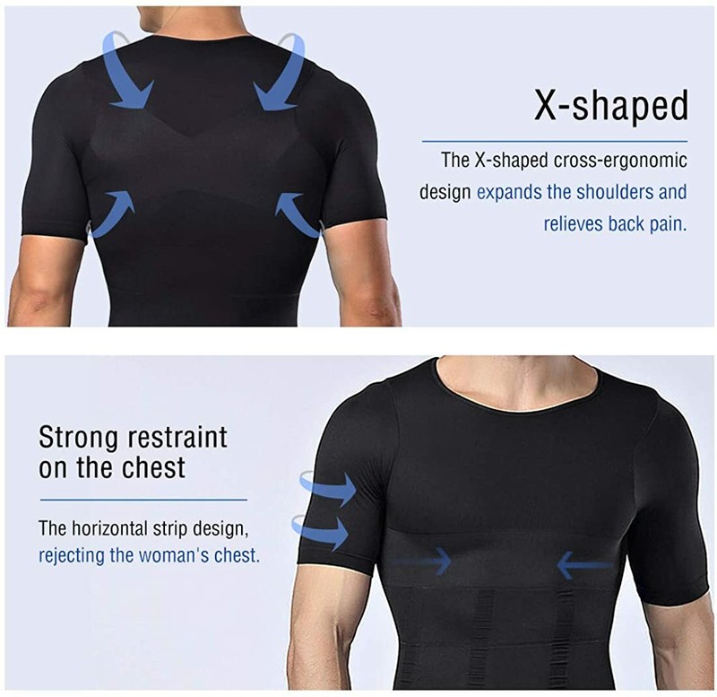 Sculptcore Men's Body Shaper Compression Ionic Shaping Shirt Slimming Tank Top gallery