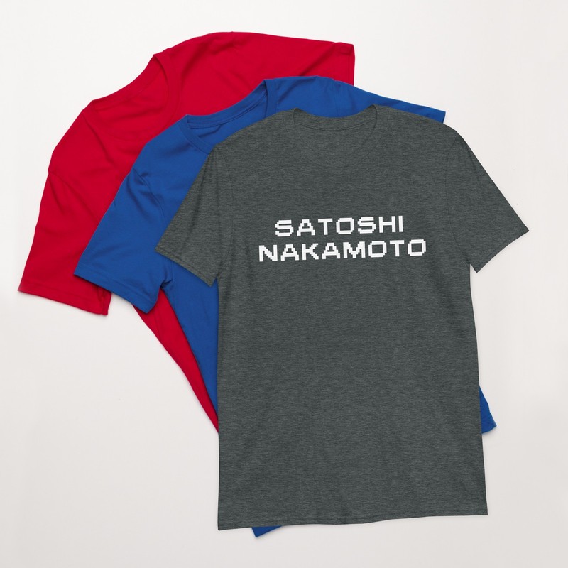 Bitcoin Satoshi Nakamoto Tee Trader Crypto T-Shirt gallery