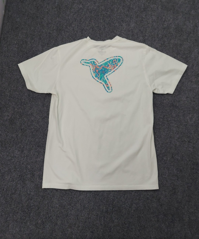 Bird Dogs Shirt Mens Large White Logo Bird Graphic on Back Short Sleeve Athletic