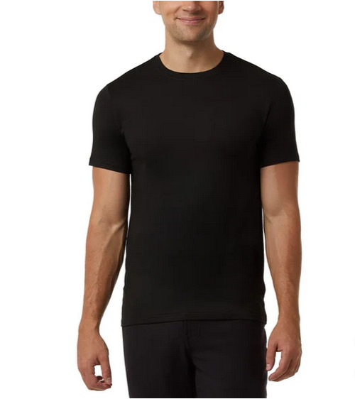 32º DEGREES 3 Pack Men’s Cool Tee | Black | Small