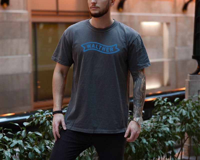 Walther Arms T-Shirt 2nd Amendment Guns Firearms on Premium Comfort Colors Tee