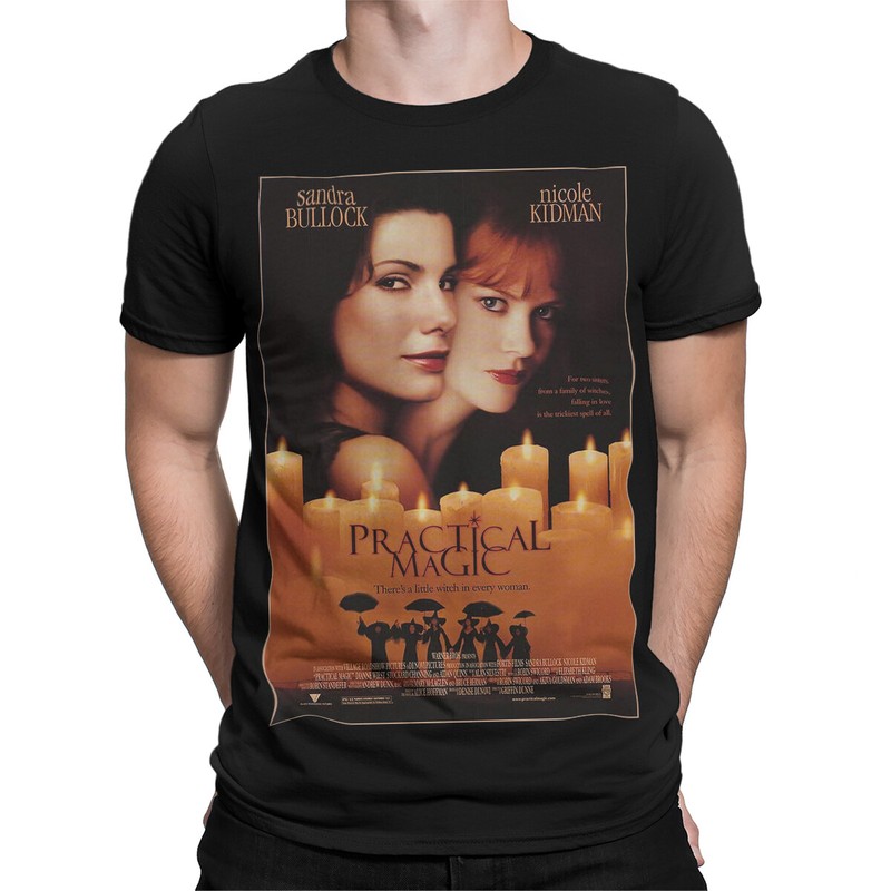 Practical Halloween Movie Poster T-Shirt Retro Classic Horror Tee #HMP