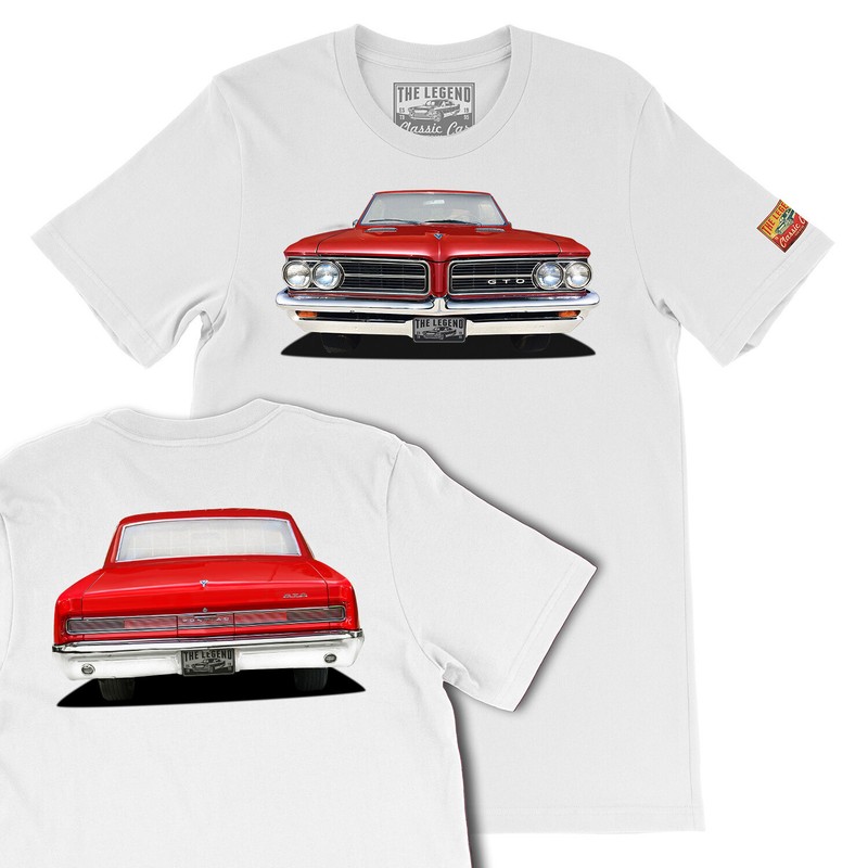 1964 GTO American Muscle Legend Classic Car Art ,Gift Men’s T-Shirts Made in USA