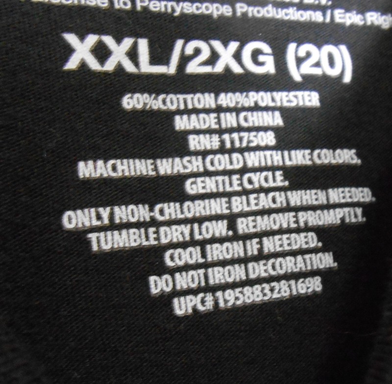 AC DC FOR THOSE ABOUT TO ROCK T-SHIRT MEN'S SZ XXL 2021 MACHINE WASHABLE IN COLD gallery