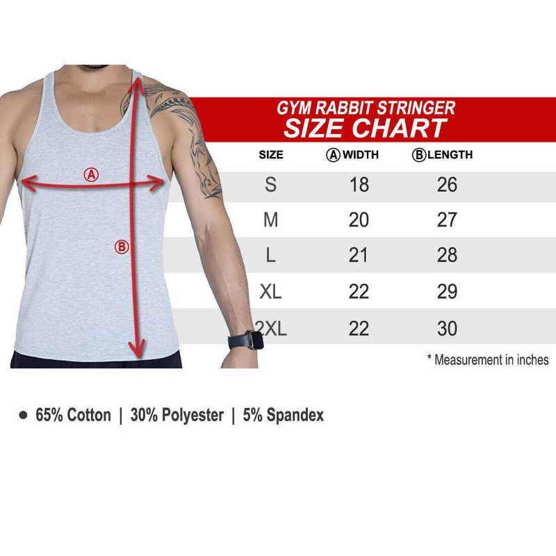 Gym Stringer - Men's Tank Top for Bodybuilding and Fitness - Stringer Sports gallery