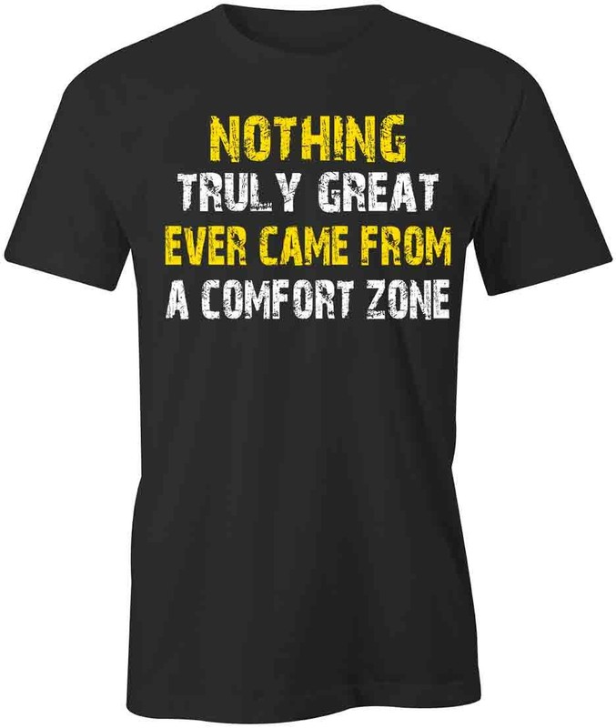COMFORT ZONE TShirt Tee Short-Sleeved Cotton CLOTHING S1BSA689