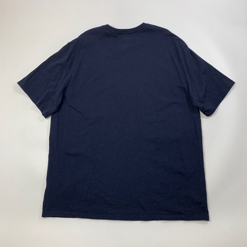 Quince T Shirt Mens 2XL Navy Organic Cotton Slub Crew Neck Short Sleeve Casual gallery
