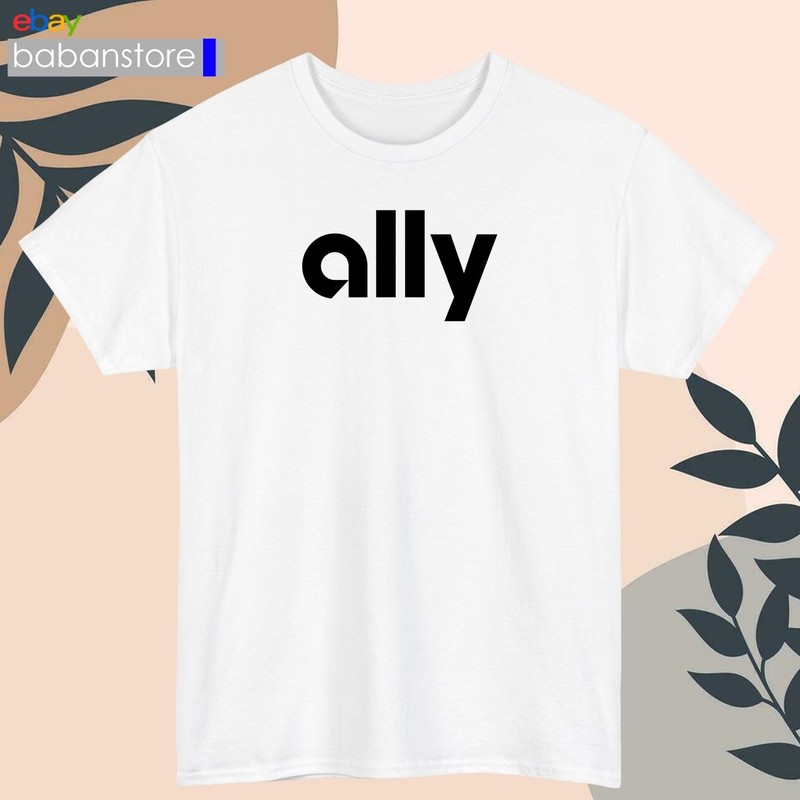 Ally Financial Logo Black/White/Grey/Navy/Red/Light Blue T-Shirt S-5XL gallery