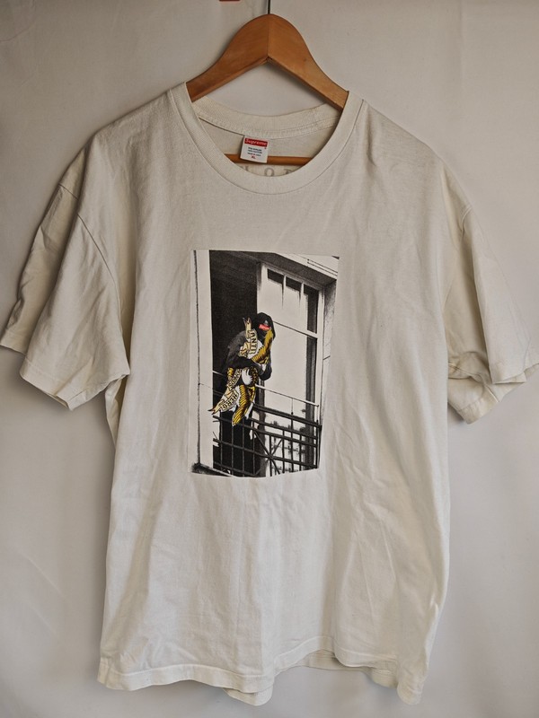 Supreme x Antihero Atmosphere Urine T Shirt XL White Made USA Skate Tee