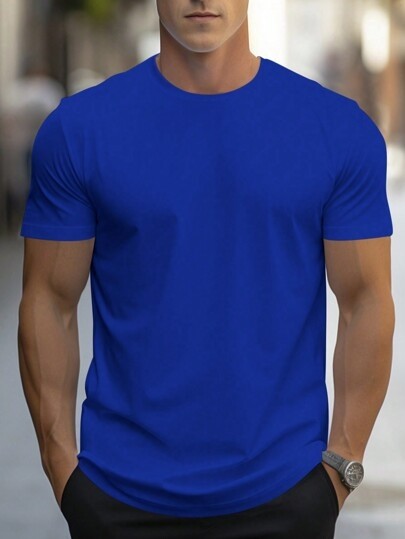 Jàri - Men’s Quick-Dry Breathable Round Neck Short Sleeve Shirt gallery