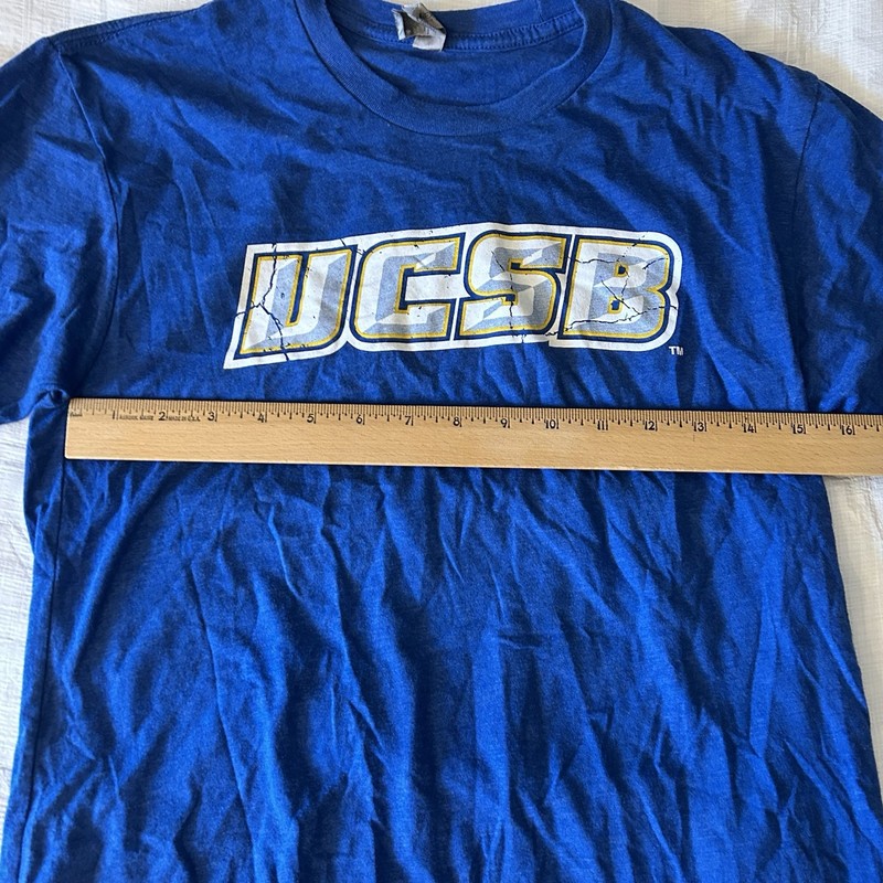 UCSB Men’s Size Small Blue T-Shirt ~ UC Santa Barbara gallery