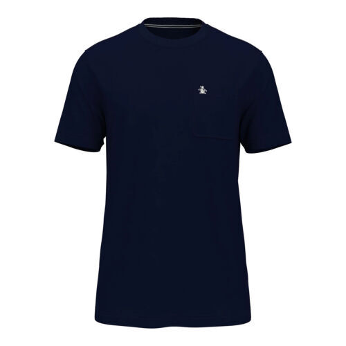 Original Penguin Mens Soft Comfort Cotton Modal Blend Baby Waffle Pocket T-Shirt