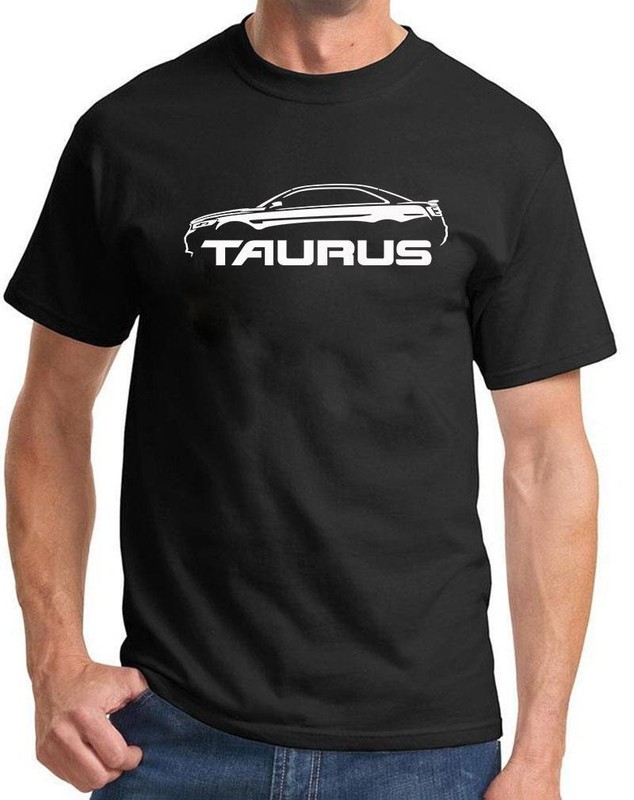 2011-19 Ford Taurus Classic Outline Design Tshirt NEW COLORS