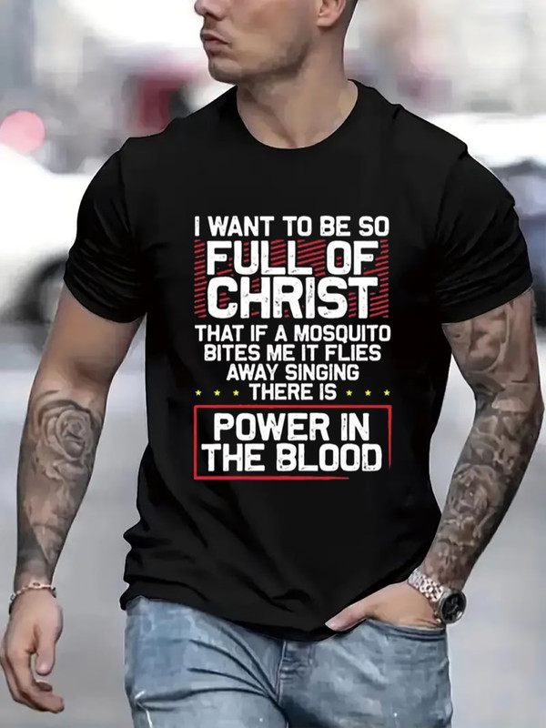 Men Casual Short Sleeve Tee 1 Pcs 100% Heavy Cotton – Comfortable Crew Neck