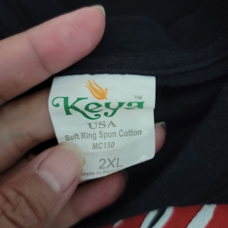 Keya USA Soft Ring Spun Cotton Men's "Boomstick" Crewneck Casual T-Shirt Sz 2XL gallery