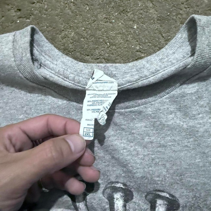 Vintage Y2K Finishing Nails Church Jesus Salvation Bible Verse Shirt gallery