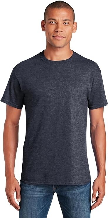 Gildan (5-pack) Bulk Solid Heavy Cotton Short Sleeve Blank Tee T-Shirt S-5XL New gallery