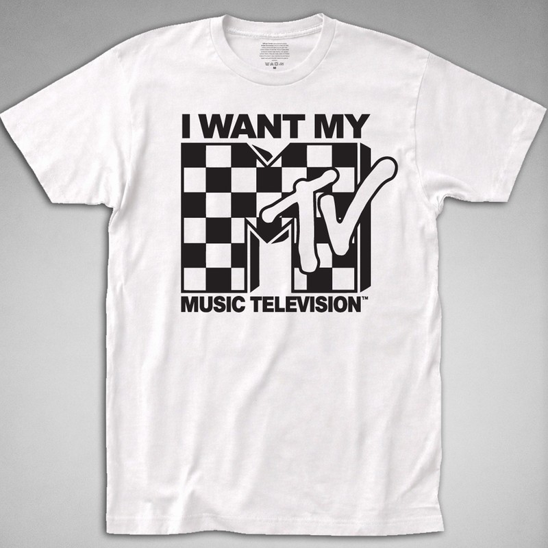 I WANT MY MTV T-Shirt music television m tv retro vintage 80s video 90s y2k 2000