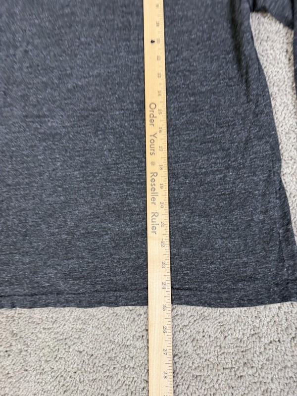 Polo Ralph Lauren Shirt Mens S Gray Red Pony Logo Crew Neck Long Sleeve Slim Fit gallery