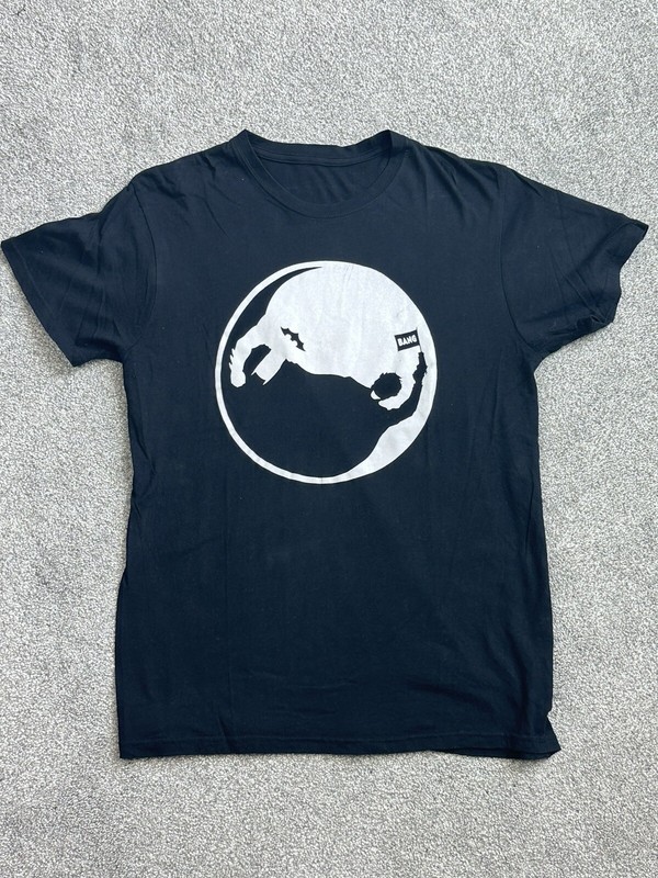 Yin Yang Batman & The Joker DC Comics Graphic Black TShirt MEDIUM