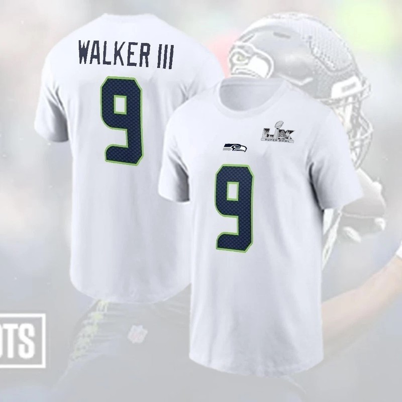 HOT! Kenneth Walker III #9 Seattle 2026 Name and Number Special Gift For Fan