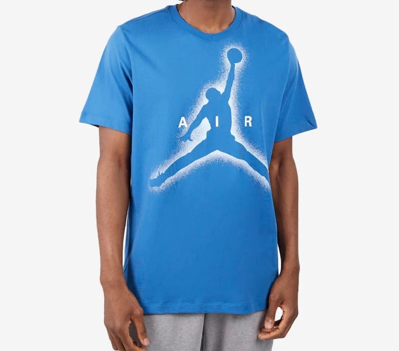 Nike Jordan Essentials Jumpman T-Shirt True Blue/Sail Men’s Large 2XL BNWT