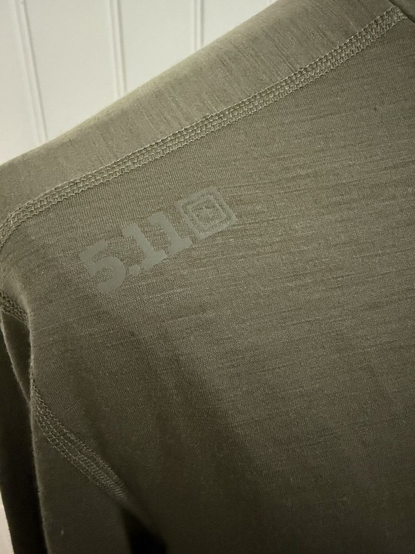 5.11 TACTICAL Sulli Shirt Mens XL UPF 50 Crew Moss Green Anti Odor gallery
