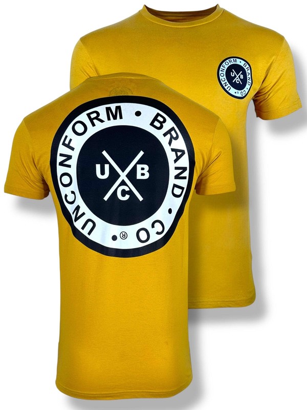 UNCONFORM Men’s T-shirt Basic Packs Mustard