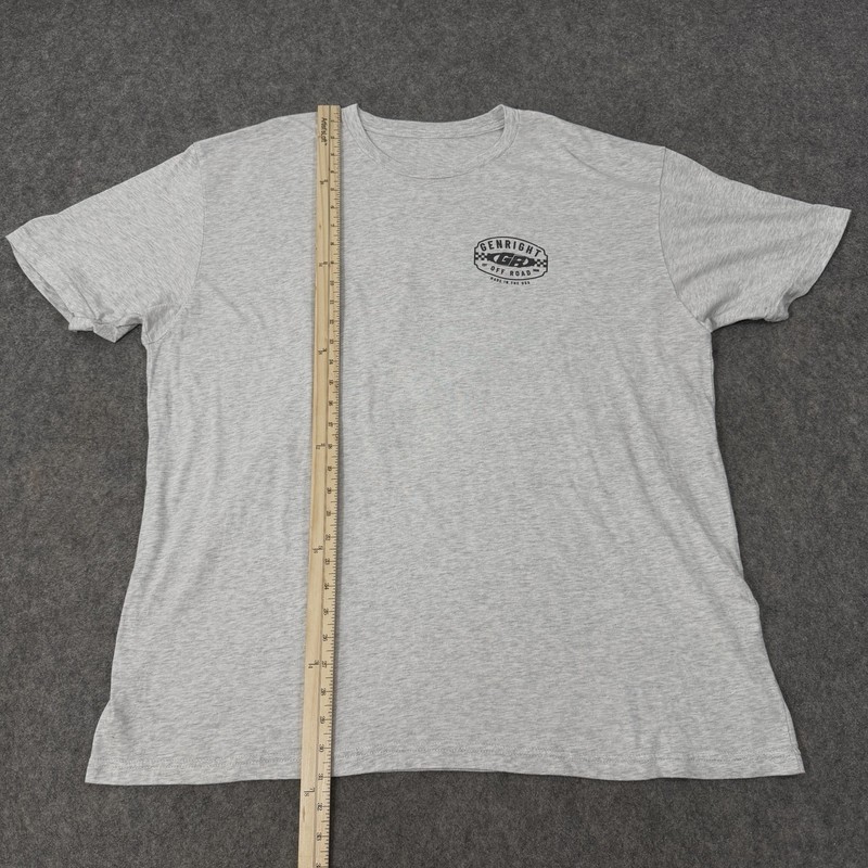 Genright Jeep Off Road Graphic Men's T-Shirt (See Photos For Measurement) Gray gallery